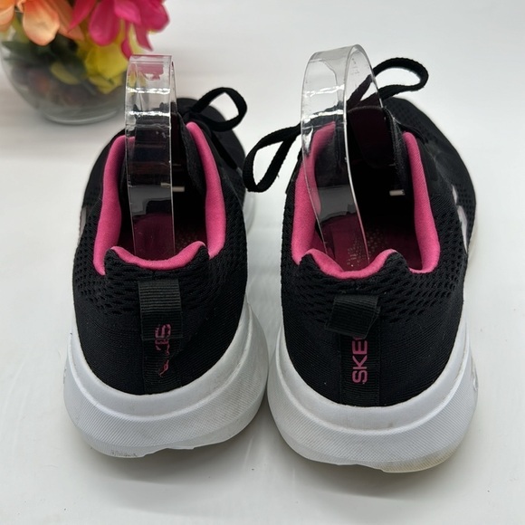 Skechers Go Run Black Pink Lightweight Sandal Size 11 SKT6012C - Picture 3 of 7